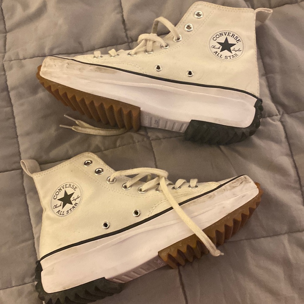 Converse Run Star Hike Platform Hightops size 8.5